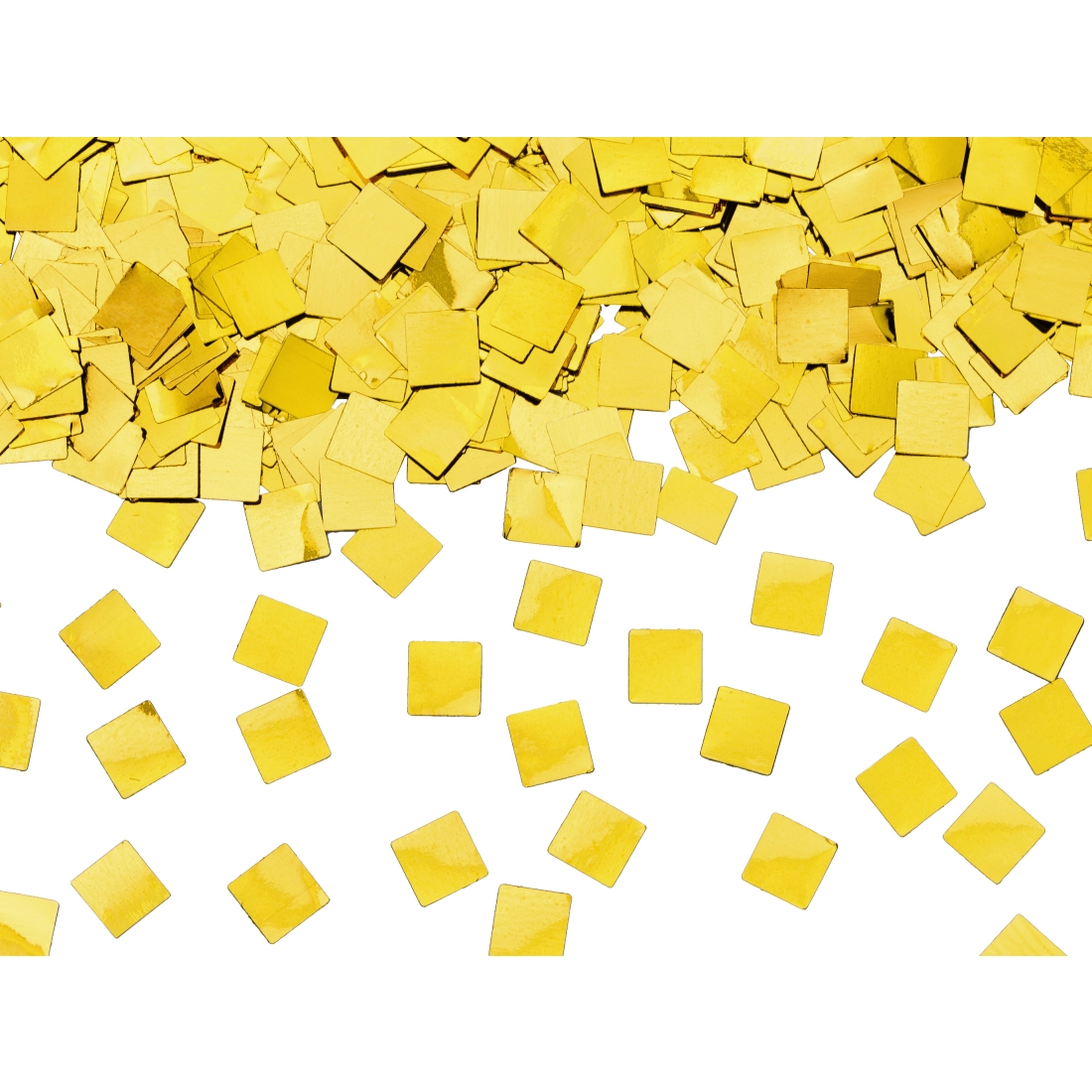 Arany pezsgősüveg alakú konfetti, 20,5 cm – partilövő