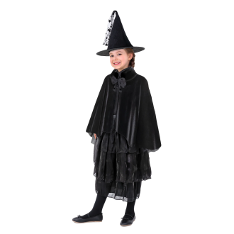 Dječji kostim vještice s plaštom i šeširom