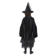 Otroški kostum čarovnice s plaščem in klobukom