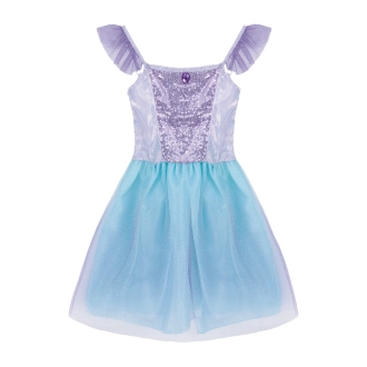 Dječji kostim za party princeza ljubičasto-plavi veličina S