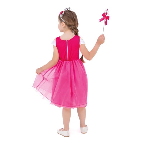 Ružičasti kostim princeze za djevojčice, veličina S