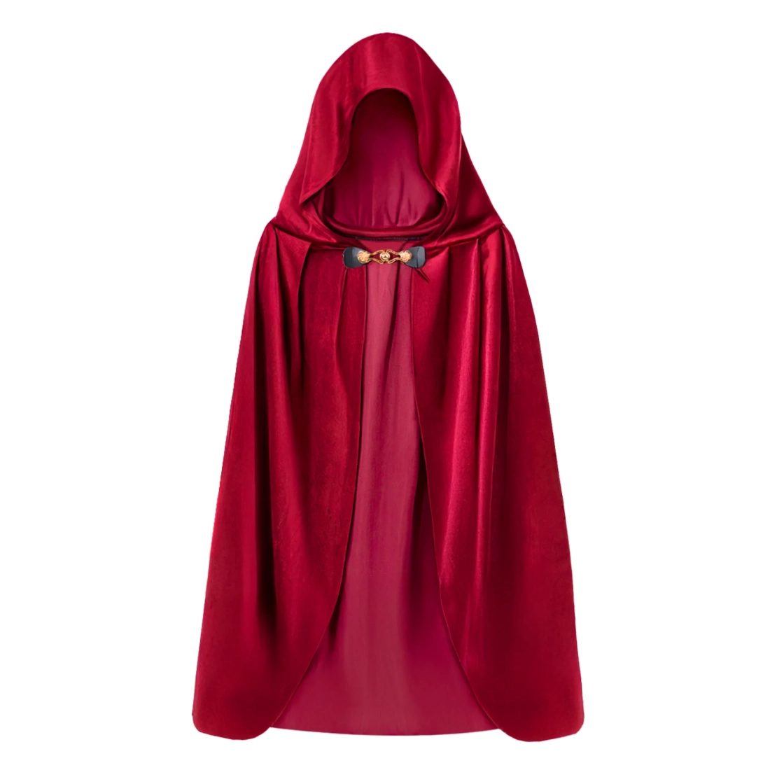 Baršunasti kostimografski plašt burgundske boje 80 cm