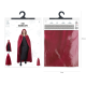 Kostumski žametni plašč s kapuco, bordo, 140 cm