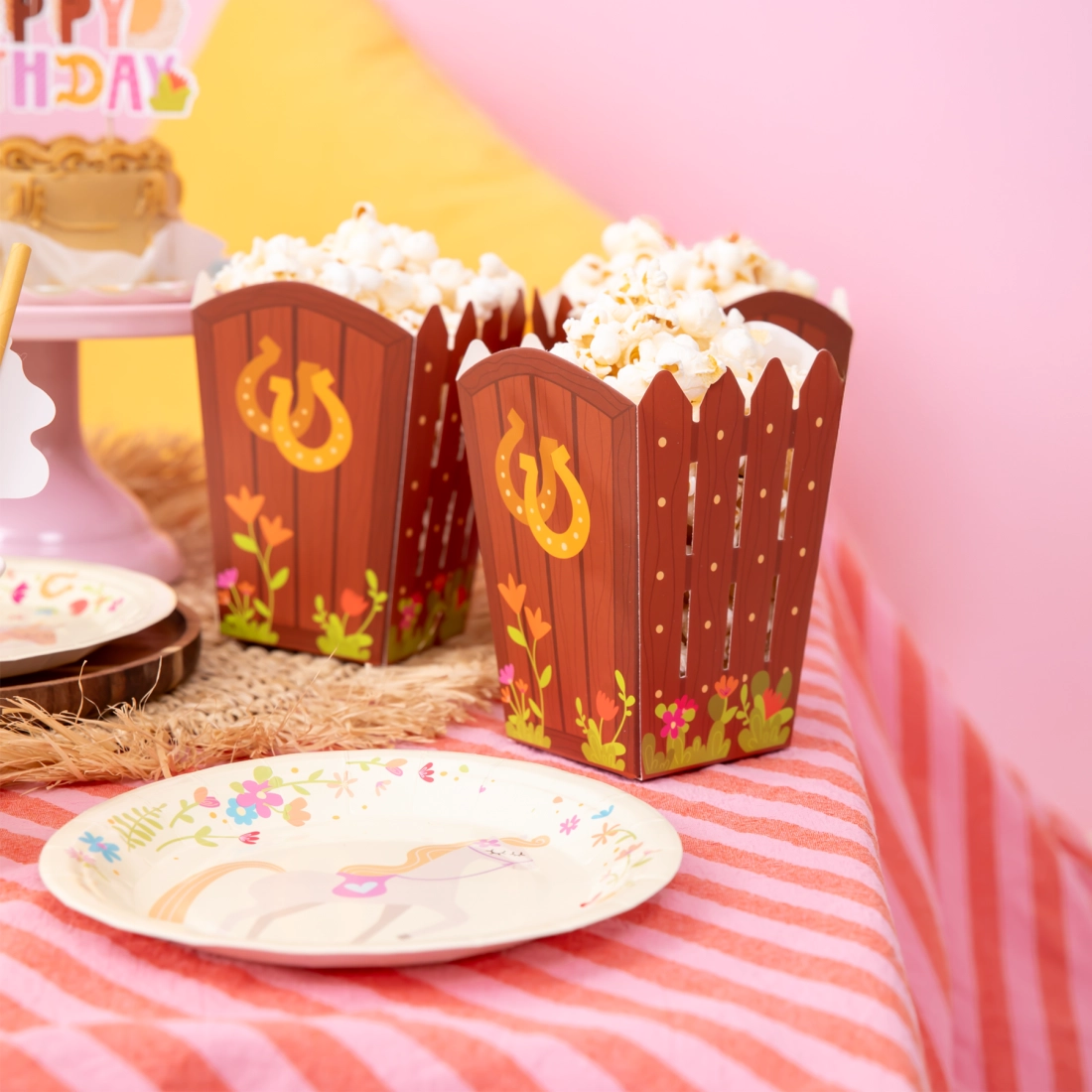 Popcornos doboz Lovacskák 8,5 x 13,5 cm, 6 db