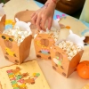 Krabičky na popcorn Kapibara 8,5x15 cm, 6 ks