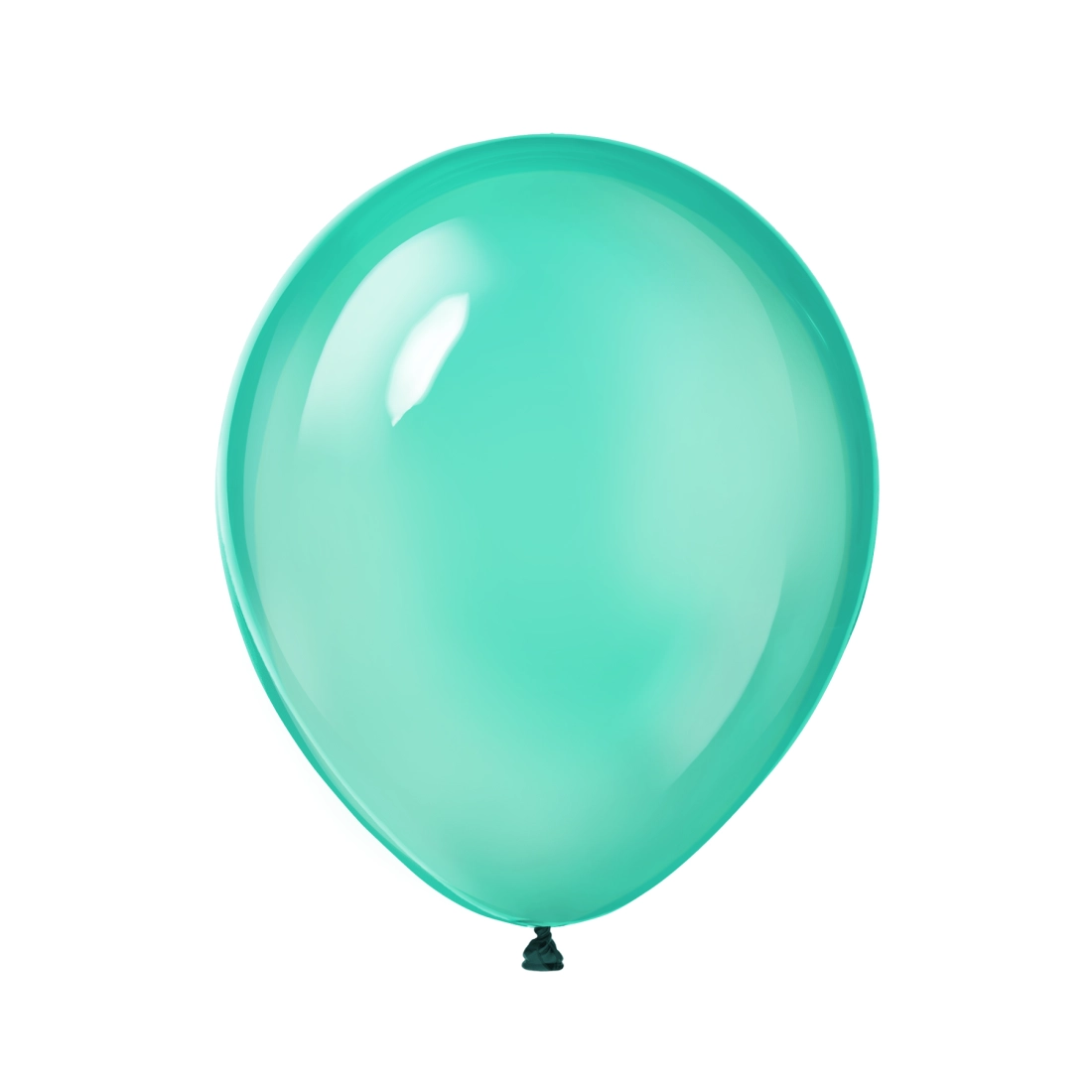 Kristályzöld lufik 25 cm – 10 db csomag