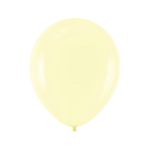 Baloane din latex galben intens 30 cm, set 100 buc.