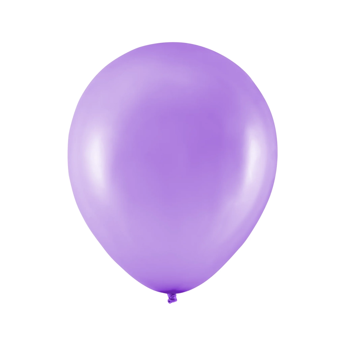 Metál lufi 30 cm, lila, 100 db