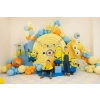 Minions latex lufik, 30 cm, 6 db, mix