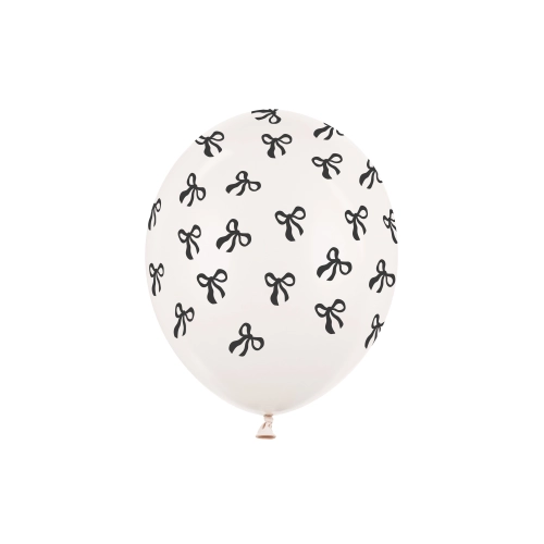 Baloane latex pastel off-white 30 cm, 6 buc.