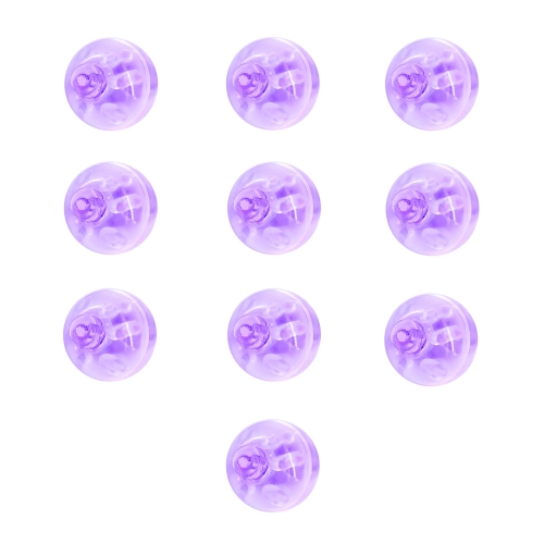 LED-uri pentru baloane, mov, set 10 buc