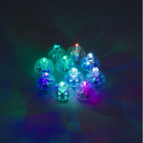 LED diody do balónků mix barev 10 ks