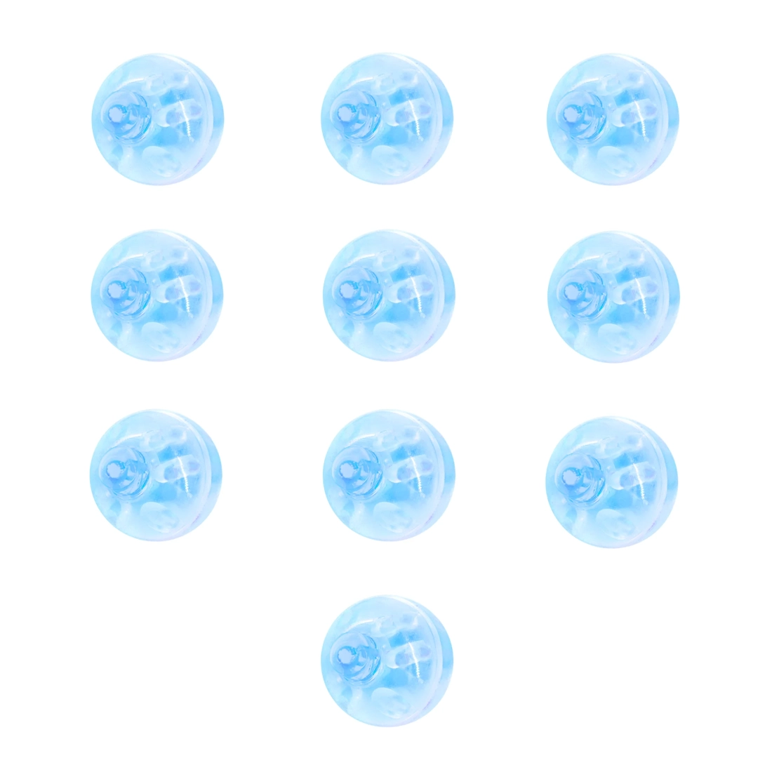 LED-uri pentru baloane, albastre, 10 buc.
