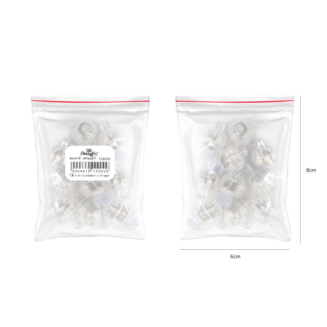 LED-uri pentru baloane, albastre, 10 buc.