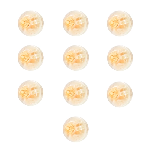 LED-uri pentru baloane, portocalii, 10 buc.