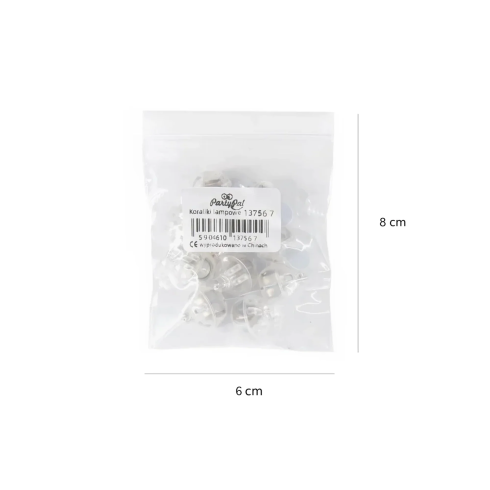 LED diody do balónků, teplé bílé světlo, 10 ks