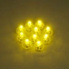 LED fény ballonokba, meleg fehér fény, 10 db