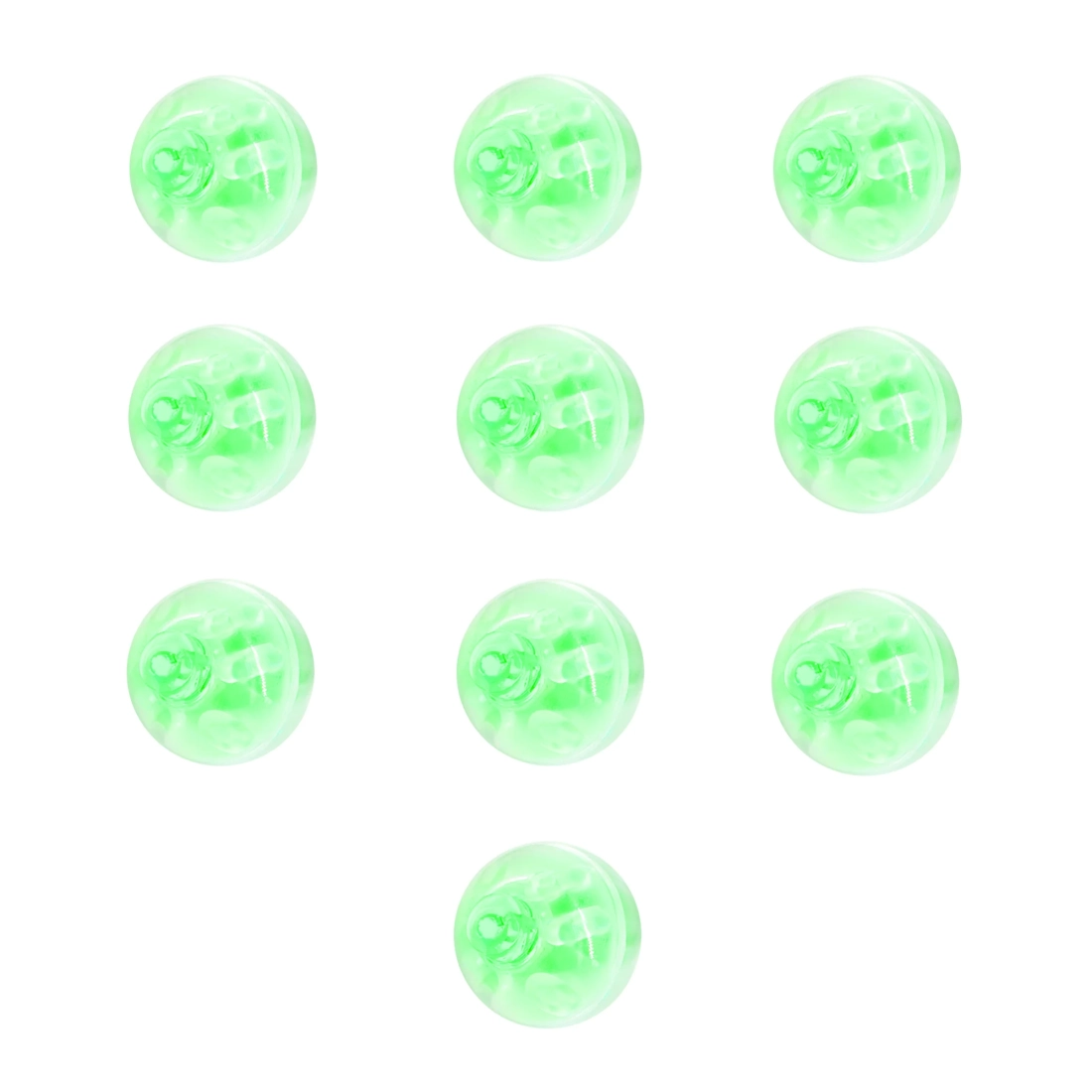 Zöld LED fények lufikhoz, 10 db