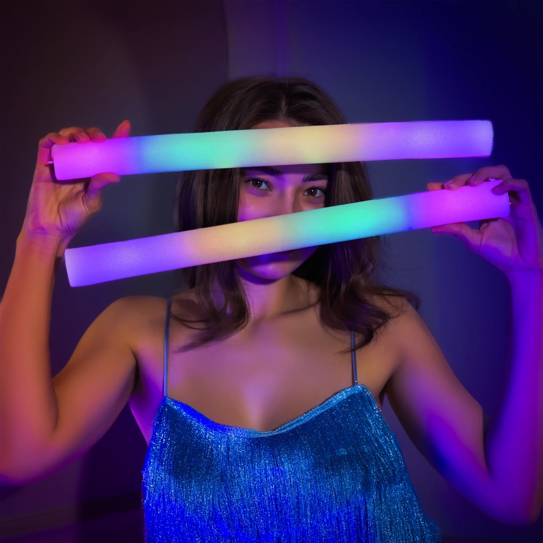 LED pjenasti party štapić koji blinka 48 cm