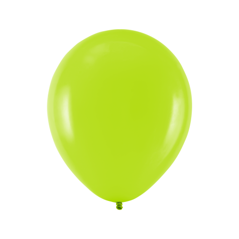Lime színű lufik 25 cm, 10 darabos készlet Lime színű lufik 25 cm, 10 darabos készlet