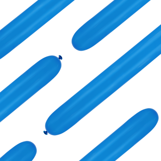 Modelirni baloni modri mat – 50 kosov