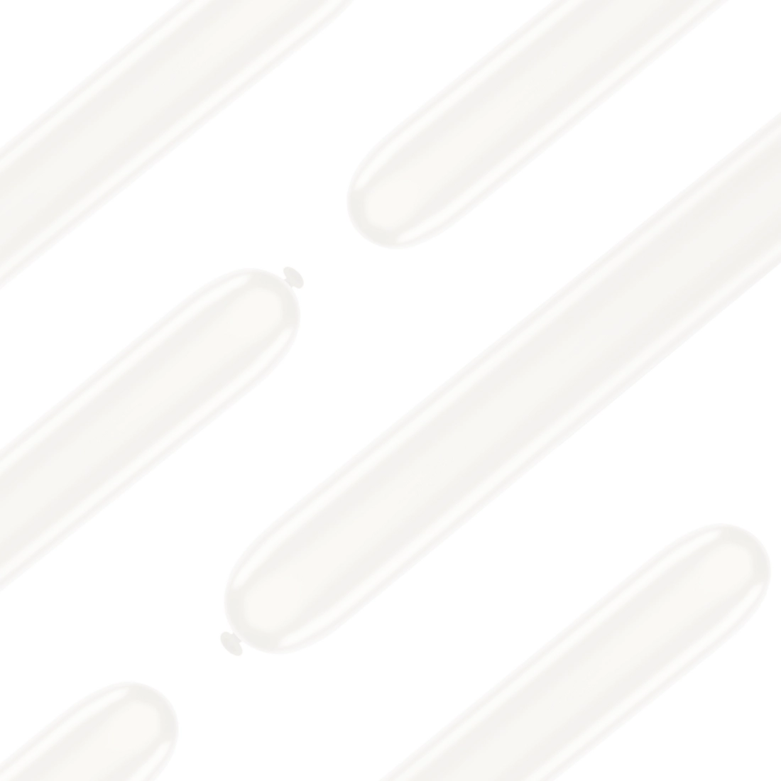 Baloane modelabile transparente mate, 50 buc.