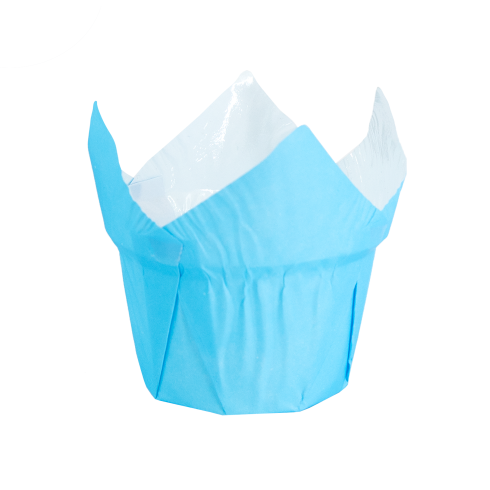Kék muffin papírkosarak, 20 db Kék muffin papírkosarak, 20 db