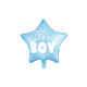 Moder balon iz folije v obliki zvezde 48 cm – It’s a boy