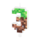 Narodeninová tortová sviečka Minecraft číslo 3, 7 cm Narodeninová tortová sviečka Minecraft číslo 3, 7 cm