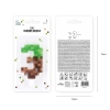 Minecraft szülinapi tortagyertya, 3-as szám, 7 cm