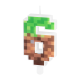 Minecraft születésnapi tortagyertya, 6-os szám, 7 cm Minecraft születésnapi tortagyertya, 6-os szám, 7 cm