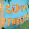 Narodeninový banner Capy Birthday Kapibara 210x18 cm