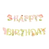 Narodeninový banner Happy Birthday Víly 210x22 cm