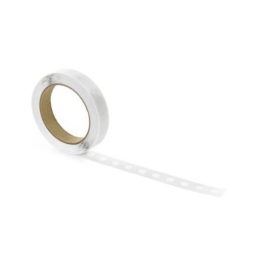 Puncte adezive duble pentru baloane, transparente, 12 mm, 1000 buc.