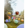 Balon rotund 60 cm pastel mov deschis – pentru decor și petreceri