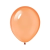 Narancssárga kristály lufik 25 cm – 10 darabos csomag