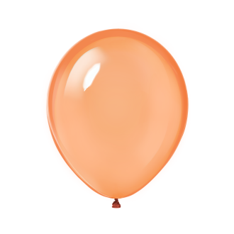 Oranžni kristalni baloni 25 cm – paket 10 kosov