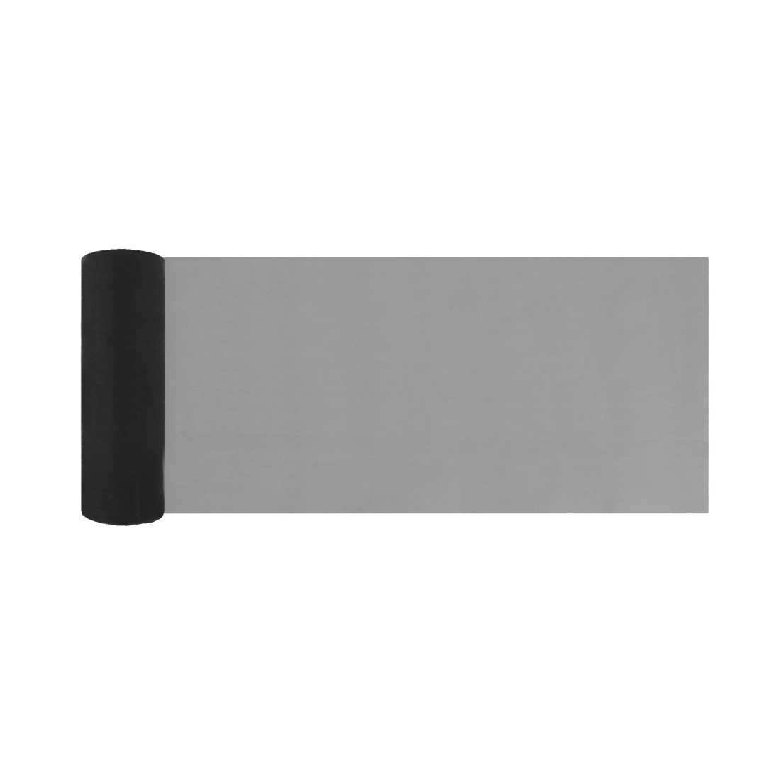 Fekete dekorációs organza 16x900 cm