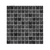 Plastični sjajni panel za foto zid 30x30 cm crni