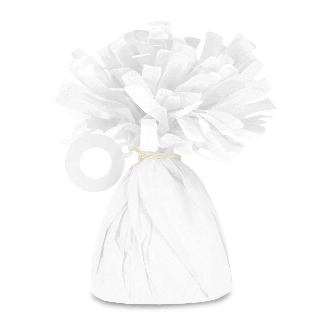 Greutate albă din hârtie pentru baloane