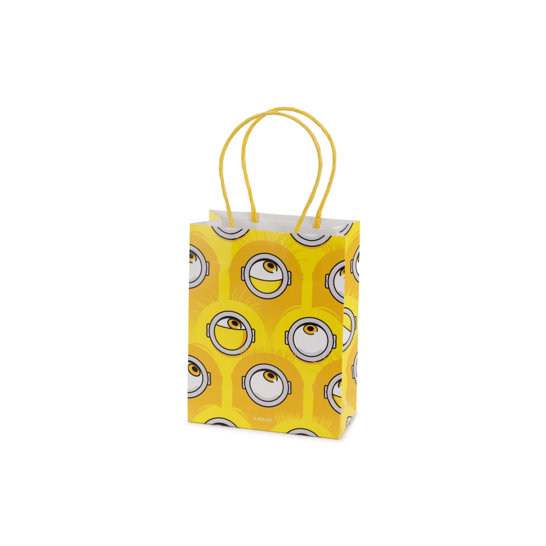Minions sárga papír ajándéktasakok, 6 db
