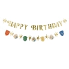 Ghirlande din hârtie Harry Potter Happy Birthday, 2x200 cm