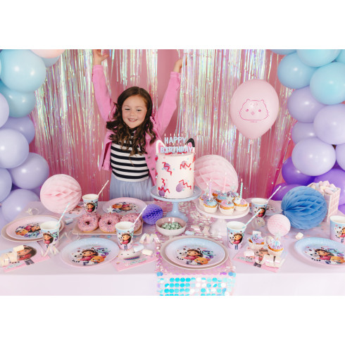 Gabby’s Dollhouse papír pohár szett, 250 ml, 6 db