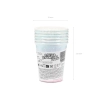Pahare din hârtie Gabby’s Dollhouse 250 ml – 6 buc, mix colorat