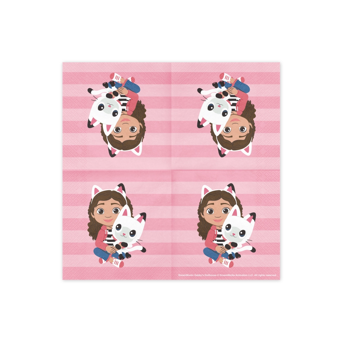 Șervețele de hârtie Gabby's Dollhouse 33x33 cm, 20 buc.