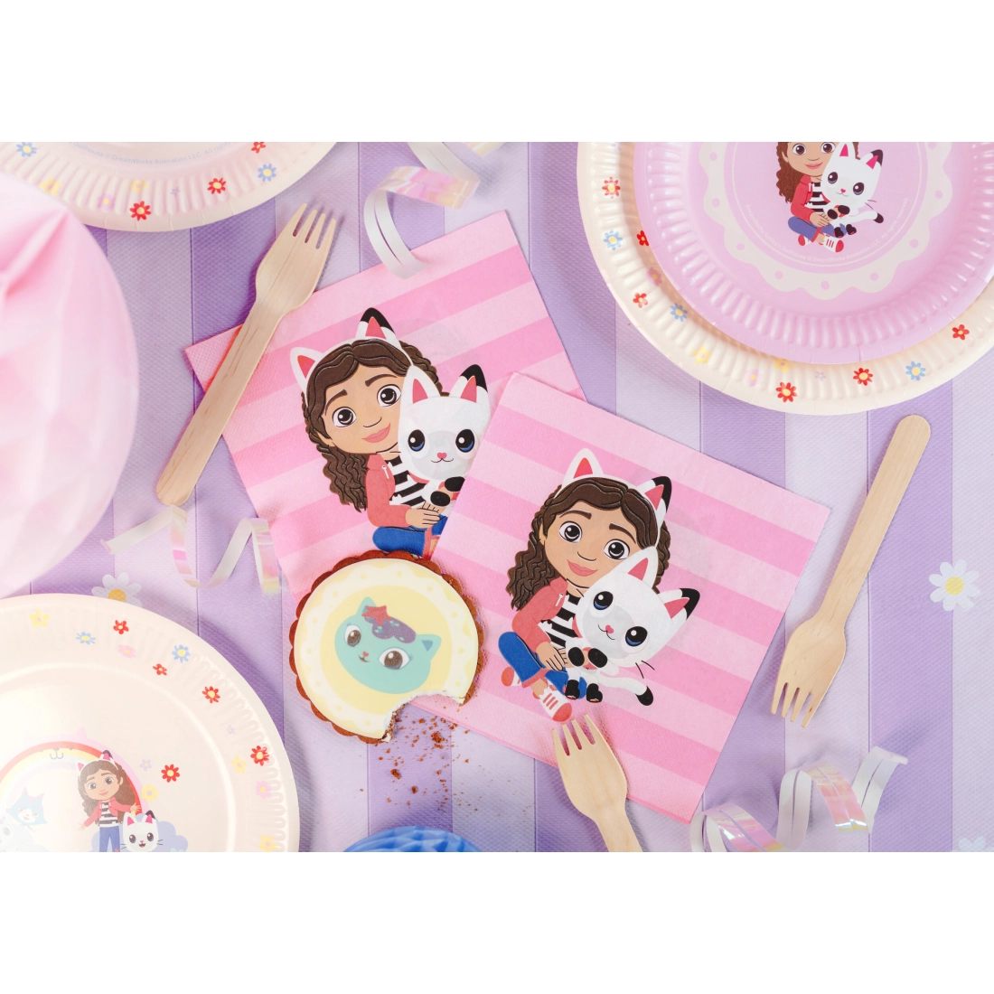 Șervețele de hârtie Gabby's Dollhouse 33x33 cm, 20 buc.