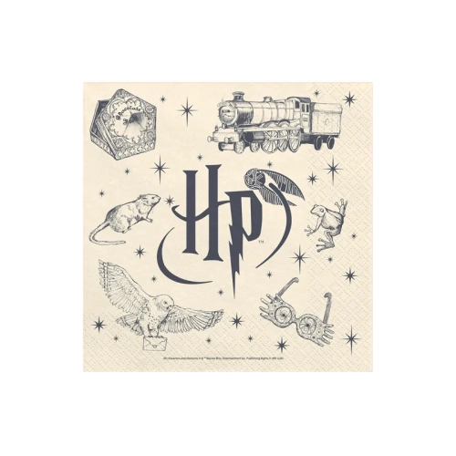 Șervețele de hârtie Harry Potter, bej, 33x33 cm, 20 buc.