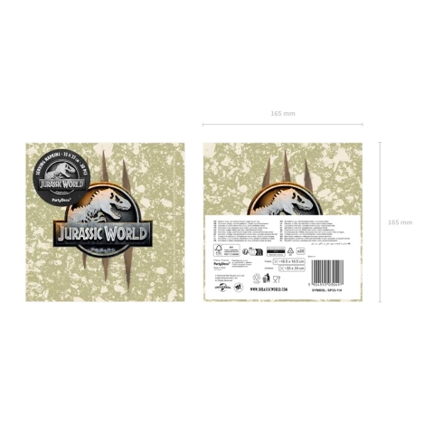 Șervețele de hârtie Jurassic World, 20 buc.