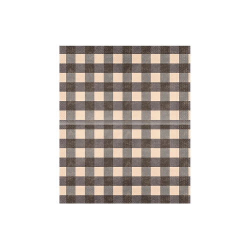 Șervețele de hârtie cu model în carouri, mix, 20 buc.