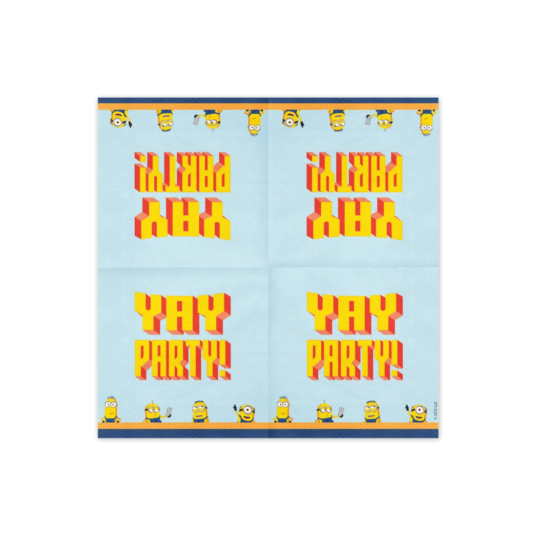 Minions Yay Party papír szalvéta, 20 db